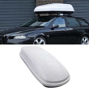 400L Universal White Car Roof Box