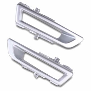 Land Rover Discovery Sport 14+ Silver Front Fog Light Covers