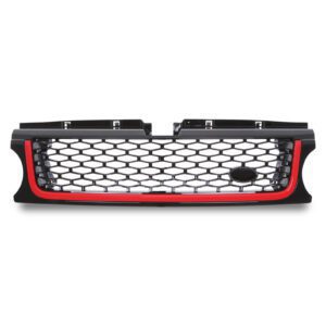 Range Rover Sport L320 10-13 Black & Red Autobiography Style Grille