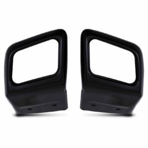Hawk Black Exhaust Rear Tail Pipe Trims To Fit Range Rover Evoque L538 10-17