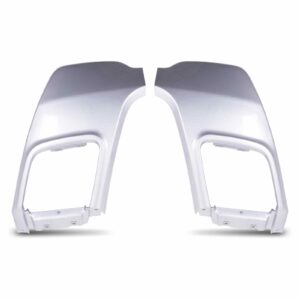 Hawk Silver Exhaust Rear Bumper Trims To Fit Range Rover Evoque L538 10-17