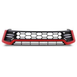 Toyota Hilux Revo 15+ Black & Red Honeycomb Led Grille