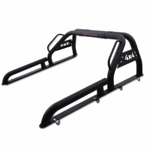 Universal Black Adjustable Roll Bar Roof Box Frame