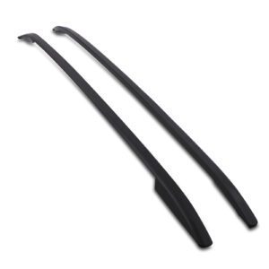 Hawk Black Extended Roof Rails To Fit Land Rover Range Rover Evoque 13+