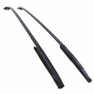 Hawk Full Length Black Roof Rails To Fit Land Rover Discovery Sport L550 2014+