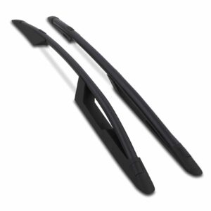 Honda CR-V MK3 07-11 Full Length Black Roof Rails