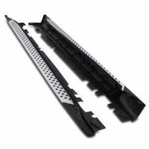 Bmw X6 E71 08-14 Black & Silver Side Steps