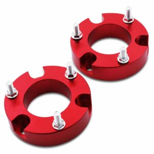 Toyota Hilux Revo 15+ 32mm Red Front Suspension Levelling Spacers