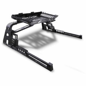 Universal Adjustable Pickup Truck Combat Roll Bar Roof Basket