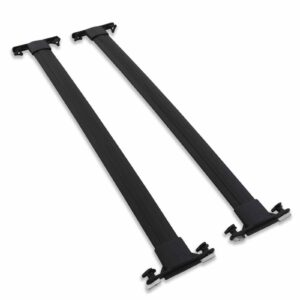 Hyundai Santa Fe Mk3 13-18 Black Roof Cross Bars