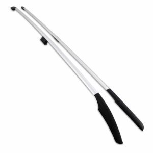 Mercedes Vito W639 Lwb 10-13 Silver & Black Roof Rails