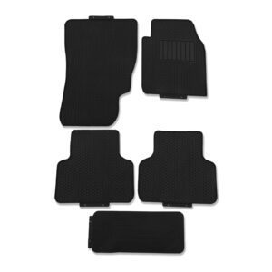 Audi Q7 4M 2016+ Black Interior Car Floor Mat Set
