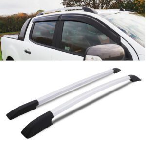 Ford Ranger 2012+ Double Cab Silver Roof Rails