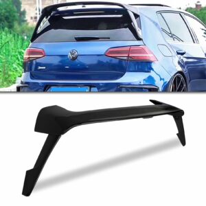 Volkswagen Golf MK7 13-20 Black Rear Boot Spoiler