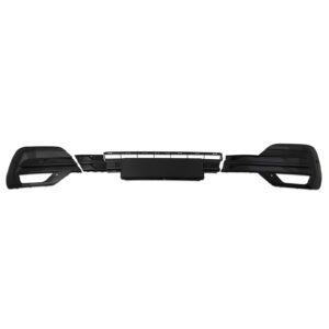 VW Transporter T6.1 19+ Front Fog Light Cover Trims & Lower Grille Gloss Black