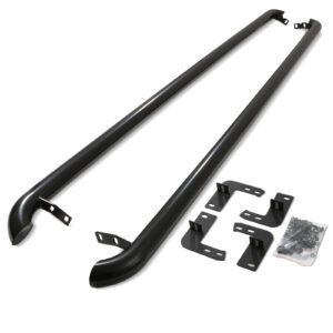 Renault Trafic / Vauxhall Vivaro SWB 2001-2014 Gloss Black 3" Sidebars