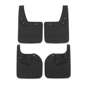 Toyota Hilux Revo 2015+ Black Mud Flap Kit