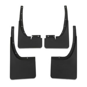 Ford Ranger T6 T7 T8 12-21 Black Mud Flaps Kit