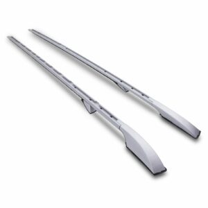 Hawk Full Length Silver Extended Roof Rails To Fit Land Rover Discovery 4 09-16
