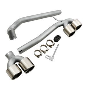 BMW F10 5 Series 10-16 M5 Style Dual to Quad Exhaust Conversion