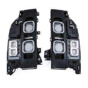 Hawk Black Rear Bumper Light To Fit Land Rover Defender L663 2020+