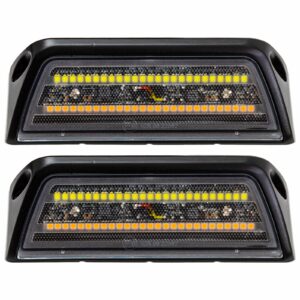 VW Transporter T5 T6 & T7 2x Orange & White LED Campervan Lights