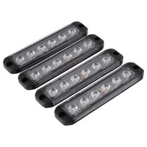 Mercedes Sprinter 906 907 2006+ 4x Amber LED Recovery Van Roof Lights Kit