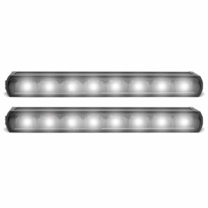 Land Rover Defender L316 83-16 2x 14" White LED Roof Spot Light Bars