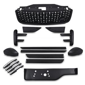 Hawk Gloss Black Exterior Trim Kit To Fit Land Rover Discovery 5 L462 2017+