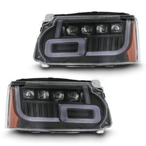 Hawk LED Headlight Assembly Pair To Fit Range Rover Vogue L322 10-12