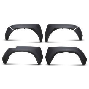 Toyota Hilux Revo 2021+ Black GR Sport Look Fender Flare Set