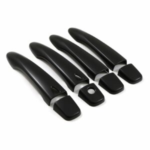 Nissan Navara D23 NP300 2015-2021 Black Door Handle Cover Caps
