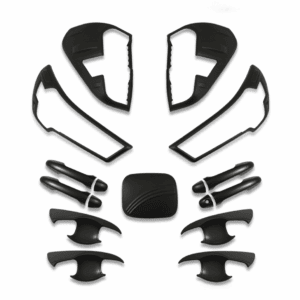 Hawk Black Exterior Trim Protective Kit For Toyota Hilux Invincible MK8 2020+
