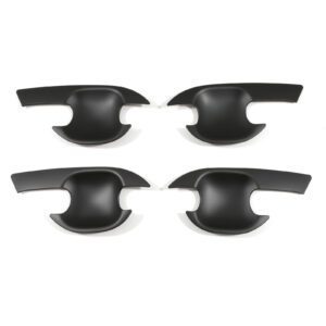 Ford Ranger T6 T7 T8 12-22 Black Door Handle Inserts