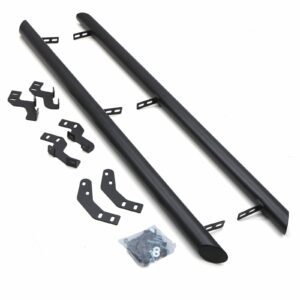 Toyota Hilux Revo Double Cab 2015+ Matte Black 3 Inch Side Bars
