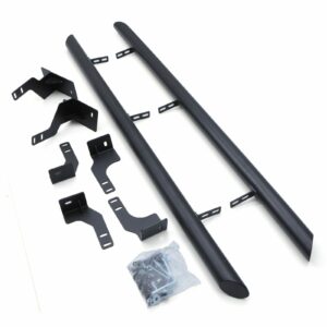 VW Amarok Double Cab MK1 10-20 Matte Black 3 Inch Side Bar Steps