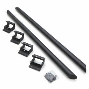 Land Rover Defender 110 L663 2020+ Matte Black 3 Inch Side Bar Steps