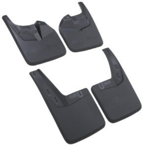 Toyota Hilux MK8 15-21 Black Mud Flaps Kit
