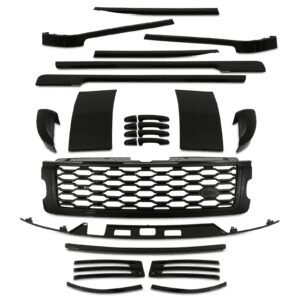 Hawk Gloss Black Exterior Trim Kit To Fit Range Rover Vogue L405 18-21