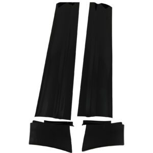 Hawk Gloss Black Body Cladding Kit to Fit Land Rover Defender 90 L663 20+