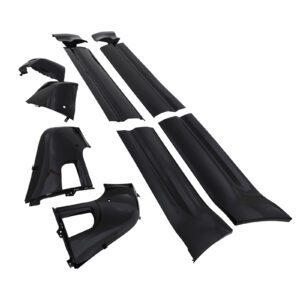 Hawk Gloss Black Body Cladding Kit to Fit Land Rover Defender 110 130 L663 20+