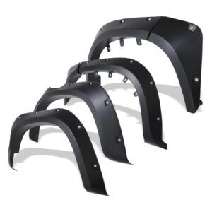 Mitsubishi L200 Triton Series 6 19+ Black Fender Flares