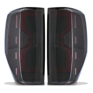 Ford Ranger T6 T7 T8 12-22 Smoked Hilux Style Rear Tail LED Lights