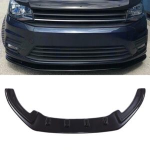 Volkswagen Caddy MK3 10-15 Gloss Black Chin Spoiler Splitter