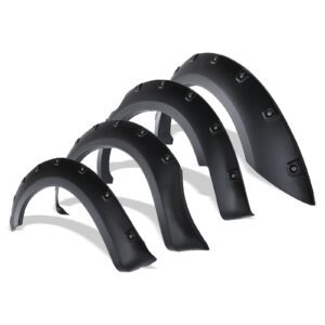 NISSAN NAVARA BLACK FENDER FLARE ARCH EXTENTIONS - D40 2005-2015