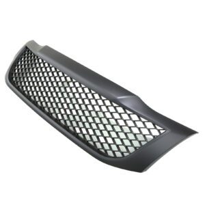 Matte Black Badgeless Grille For Toyota Hilux Vigo Mk7 2.5 D-4 D 12-15