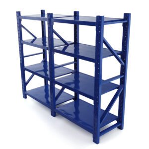 2m High Warehouse Racking Shelving 300kg/Shelf Storage Rack