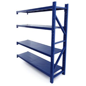 2m High Industrial Shelving Extension 300kg Capacity
