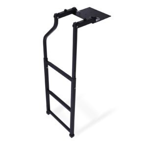 Universal Black Folding Tailgate Ladder