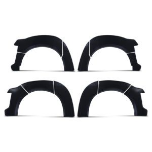 Gloss Black Fender Flare Set For Ford Transit Custom MK2 SWB 2023+